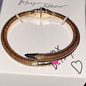 Betsey Johnson Pencil Hinged Bypass Bracelet ✏️